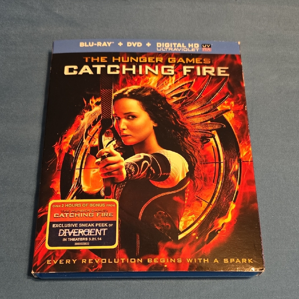 The Hunger Games: Catching Fire Blu-ray DVD